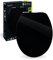 'aquaSu® WC-Sitz mit Absenkautomatik, Dekor Pure Black, High Gloss Toilettensitz mit Holzkern, Fast-Fix Schnellbefestigung, in Standard O Form, Metallscharnier, WC Deckel Schwarz glänzend, 40233 0