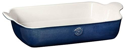 Emile Henry HR moderne Classics Grande Baker rectangulaire, 33 x 22,9 cm, Bleu