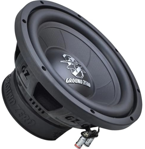 Ground Zero Subwoofer da 25 cm, 4 ohm, 250 WRMS, nero, GZIW 250X-II