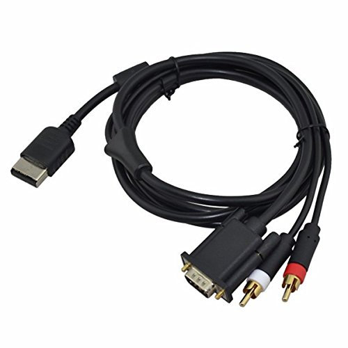 C-FUNN Vga Haute Définition Câble RCA Sound Adapter HD Pal Ntsc pour Sega Dreamcast Console DC
