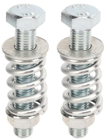 Auspuff-Schraubenmutter-Kit, Auspufffeder-Schraubenmutter M10 X 1,25, Feste Befestigung, Rauschunterdrückung, Krümmer-Schrauben-Kit für die Reparatur von Auspuffrohren