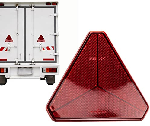 Reflektierende Warndreiecke - LKW-Warnreflektor,Sicherheitswarnschild, Auto-Warndreieck-Aufkleber, Autozubehör für LKW, Golfwagen und Wohnmobil