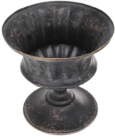 VICASKY Vintage Flower Pot Floral Arrangement Container for Decor Sturdy Vase for Dried Fresh Flowers Centerpiece for Home