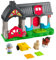 Fisher-Price Little People Spielzeug für Kleinkinder, Spielset Niedlicher Pferdestall mit Geräuschen, Figuren und Zubehör für Kinder ab 1 Jahr, HWR84