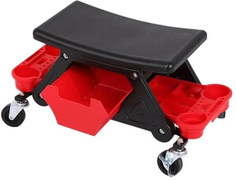 CQJJXKYC Werkstatt hocker Werkstatt Rollhocker Auto-Detailing-Hocker, Stuhl, mobiler Rollsitz, Rollbrett für Mechaniker und Detailer