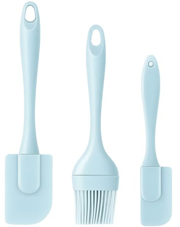 Spatule Silicone, 3 Pcs Spatule Cuisine Patisserie à la Chaleur