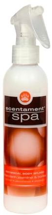 Best Shot Scentament Spa Botanical Body Splash, Detangler Spray, Body Spray for Pets, Cat and Dog Cologne Spray, Mandarin Jasmine Honey, 8 Oz.