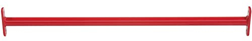 Reckstange Metall rot 125 cm für den öffentlichen Bereich