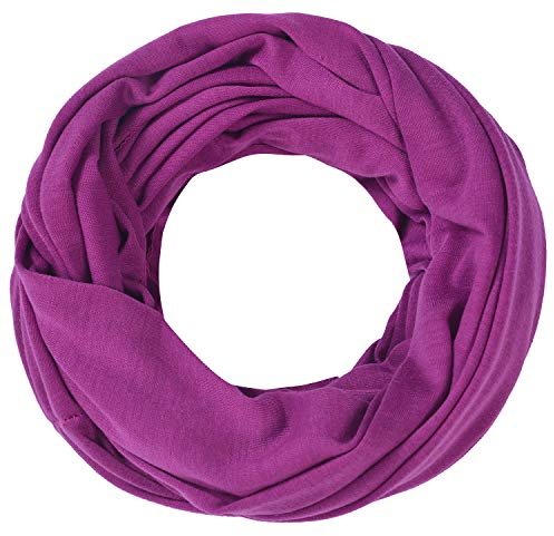 Miobo Schlauchschal Damen/Herren Snood Rundschal Magenta