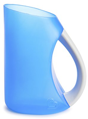 Munchkin Bath Soft Rim Baby Bath Jug| Baby & Toddler Shampoo Rinser| Bath Hair Rinsing & Kids Wash Device| Hair Wash Jug with Easy Grip Handle| Essential Children's Bath Accessories