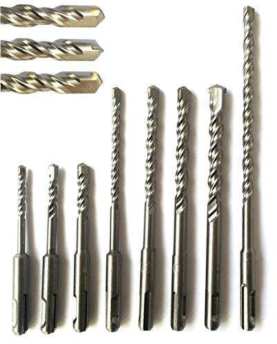 SDS Plus Bohrer Set Steinbohrer Betonbohrer Hammerbohrer 5/6 / 8/10 / 12 mm