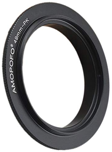 PK to 49mm Retroadapter/49mm-PK Makro Umkehrring Ring,Kompatibilität für P K PK Kamera,K-3 K-50 K-5 II K-30 K-01 K-5 K200 K200D K10D KP K-70 K-50 K-30 K-20 K-10,für Makroaufnahmen