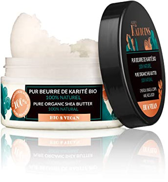KAIRLY/KARIGINS - Pur beurre de Karité Bio et Vegan - Hydrate Et Répare Les Cheveux - 100ml