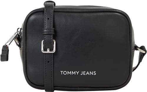 Tommy Jeans Damen Umhängetasche Essential Must Camera Bag Klein, Schwarz (Black), Onesize