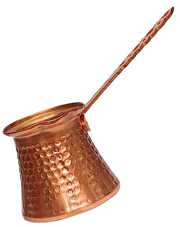 HAKIDZEL Cafetera Turca Compacta De 320ml Aleación De Aluminio Resistente Al Desgaste, Calentable Horno Eléctrico, Para Preparar Café y Té Artesanal, Adecuado Para Uso Doméstico Individual
