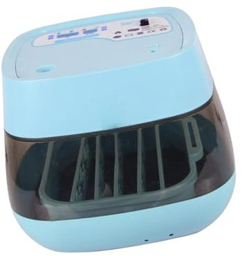 MagiDeal Eierinkubator, Geflügelbrutmaschine, Hühner- und Wachteleier-Inkubator, Eierkerzer für Hühner, Vögel, Enten, Gänse, Wachteln, Blau