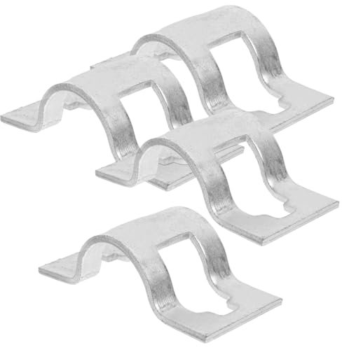 Homoyoyo 4pcs Scaffold Crossbar Clamp Steel Tube Fixing Lock Clamp Steel Pipe Scaffolding Fixing for Construction Scaffold Accessories
