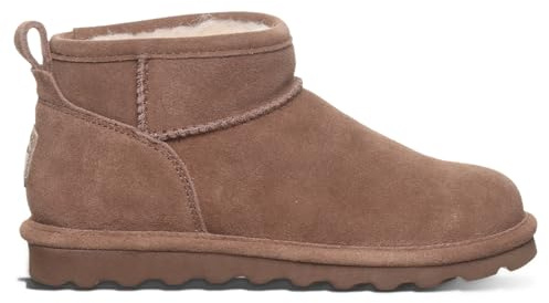 BEARPAW kvinnors korta flera färger | kvinnors ankelstövel | kvinnors slip-on stövel | bekväm vinterstövel, Kakao, 40 EU