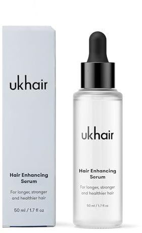UKLASH Enhancing Hair Serum for Men and Women, Promotes Thickness in Thinning Hair & Hair Loss, Clinically Tested, Lightweight & Fast-Absorbing