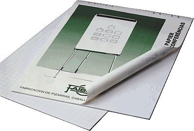 Faibo BLC-25CB - Bloc de notas para pizarra, 25 hojas