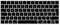 MiNGFi Copritastiera Silicone italiano per Apple Magic Keyboard A1644 (2015-2016) EU/ISO - Nero