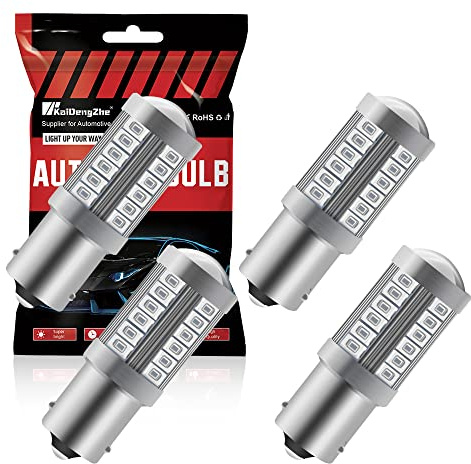 4 pz Rosso 1156 BA15S P21W 5630 33SMD Lampadine LED per auto 900LM Super Bright Luce freno Fendinebbia posteriori Luce posizione Luce di posizione 12-30 V 3.6 W