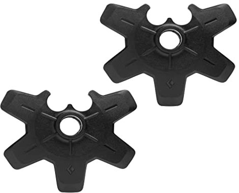 Black Diamond Compact Powder Basket Schwarz - Klassischer Skistock Schneeteller, Größe One Size - Farbe Black
