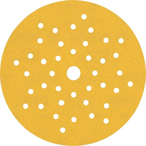 Bosch EXPERT C470 Schleifscheibe, 125mm, K240, Multilochung, 50-tlg. | für Farbe auf Holz, Hartholz, Körnung 240, Professional Zubehör Exzenterschleifer, Schwingschleifer