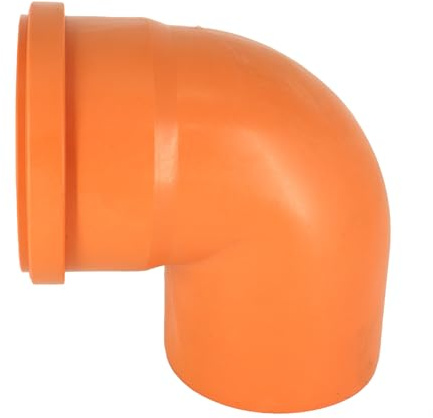 KG Rohrbogen DN160 90° PP Orange – Kanal Abwasser