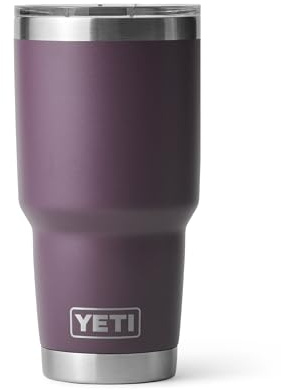 YETI Rambler, Stainless Steel Vacuum Insulated Tumbler with Magslider Lid, Nordic Purple, 30oz (887ml)