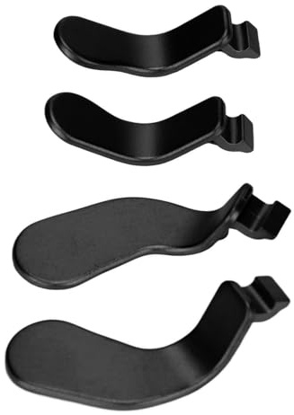 Stainless Steel Controller Paddles One Controller Series 2, Black, 4 Pieces, Model 1797, Replacement Parts