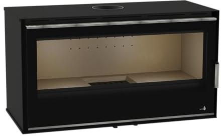 TERMOFOC - Estufa Insertable de Leña con Turbinas Modelo PORTIMAO C995 de 10,5 kW