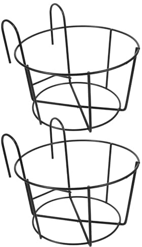 INOOMP 2St Bonsai-Hängekorb Gestell für hängekorb Plant Shelf Wandbehang hängende Pflanzgefäße für den Innenbereich Haken Blumentöpfe Blumentopfhalterung Pflanzentopfhalter Bohemien Spur