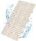 Alfombrilla antideslizante para bañera, 90 x 40 cm, alfombrilla antideslizante para ducha con ventosas y agujeros de drenaje, alfombrilla antideslizante para bañera sin BPA, antideslizante, resistente
