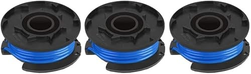 Daaxing Bobina di ricambio per decespugliatore, per bobine Ryobi RAC125, accessori per tagliaerba RLT1830H13, 3 x 1,6 mm (3 pezzi)