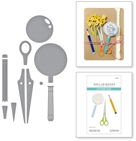 Spellbinders S2-411 Field Notes Tools Etched Dies from the Field Notes Collection