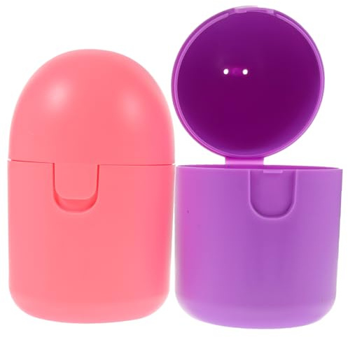 NIYANGLE Contenitore Pezzi Pp Resistente al Calore a e Sterilizzabile 2 in Coppette Mestruali Vapore Portatile Igiene per Femminile e Uso Personale