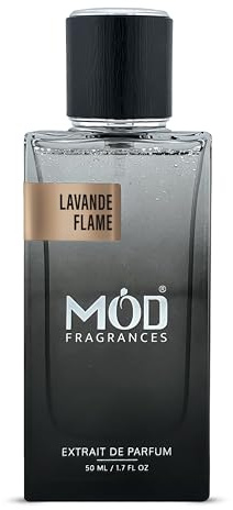 Mod Fragrances Lavande Flame Extrait de Parfum for Women – Long Lasting Floral Perfume, Inspired by Libre Flower & Flames, Fresh Perfume with Lavender & Vanilla
