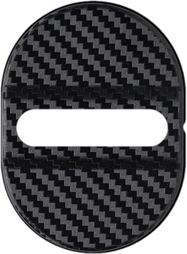 WENINETIES 4 Pcs Car Door Lock Covers for BMW X3 G01 2019-2024, Silicone Door Lock Decoration Protective Cover Door Latch Lock Cover