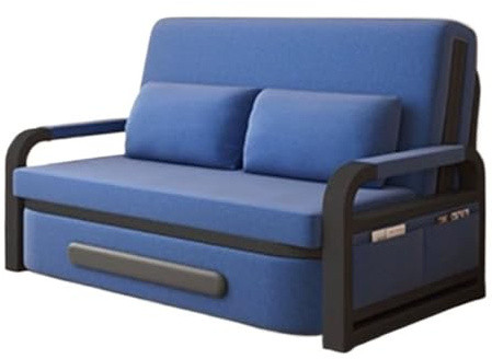 Modern Utdragbar bäddsoffa for små utrymmen, hopfällbar, konvertibel enkel, multifunktionell for balkong Sovfåtölj(XL)
