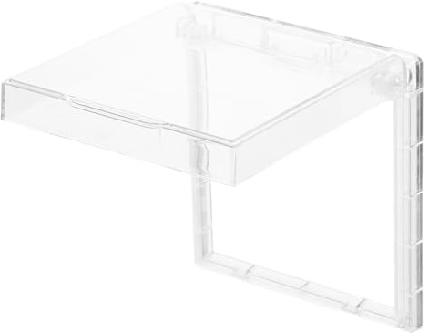 Beaupretty Copripresa Bagno Adesivo Tipo 86, Copertura Protezione Presa Elettrica Tenuta Stagna, Resistente Plastica per Ambienti Interni ed Esterni, Installazione Semplice senza Attrezzi