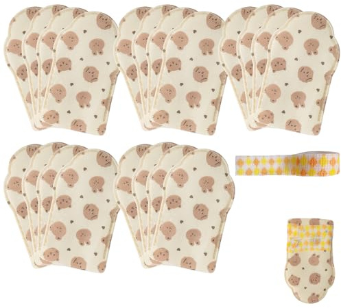 20 botas de perro para patas lesionadas, impermeables, calcetines para perros que mantienen las patas limpias, promueven la curación, zapatos desechables para perros, para cubrir vendaje de patas de