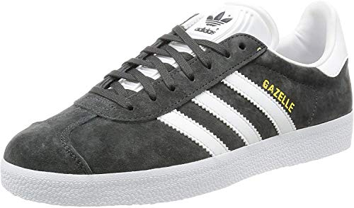 adidas Herren Gazelle BB5480 Low-Top, Grau (DGH Solid Grey/White/Gold Met.), 44 2/3 EU