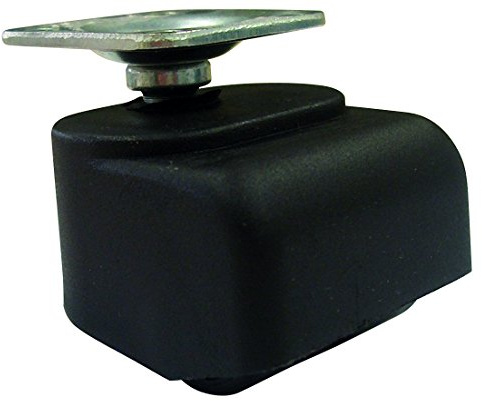 HSI 257200.0 Schwerlastrolle Mini mit Platte 38x38mm Kunststoff 25mm