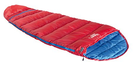 High Peak Kinder Schlafsack Tembo Vario, rot/Blau,