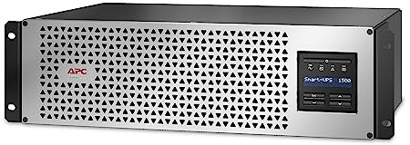 APC Smart-UPS 1500VA Lithium Ion UPS with SmartConnect, SMTL1500RM3UC, Pure Sine Wave, Short-Depth 120V Uninterruptible Power Supply