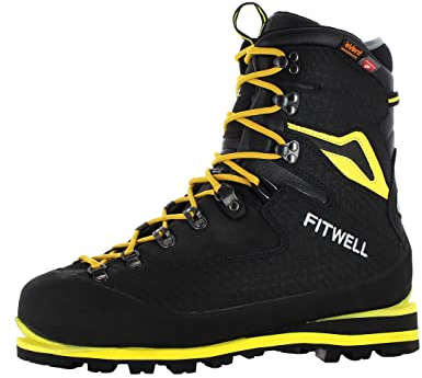 Fitwell Sirius Winter Evo stabile und wasserdichte Bergschuhe, Alpinstiefel, steigeisenfest, Made in Italy