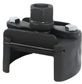 JNNJ Ölfilterschlüssel, 60mm-80mm Ölfilterschlüssel Verstellbar, Universal Remover Kit Werkzeug Für Auto Motorrad Ölfilterspinne, 12,5mm Ölfilter-Entfernungswerkzeug