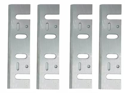 JWOO Lame de raboteuse électrique HSS 110mm, for MKT 1911B 1912B 1002BA, Outil de Couteau de raboteuse électrique 110x29x3mm 4 pièces