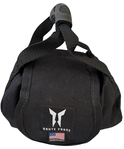 Brute Force Kettlebells: Adjustable Kettlebell in Camo, The Perfect Workout Equipment for Home + Crossfit Equipment, Sandbag Training with Sand Kettlebells